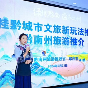 昆明南宁贵阳红河桂林黔南（“3+3”）2024文旅新玩法推介会在昆明举行