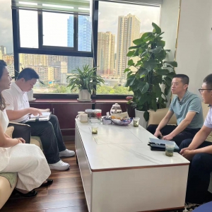遵义经开区税务局进企服务 做好新电局运行工作